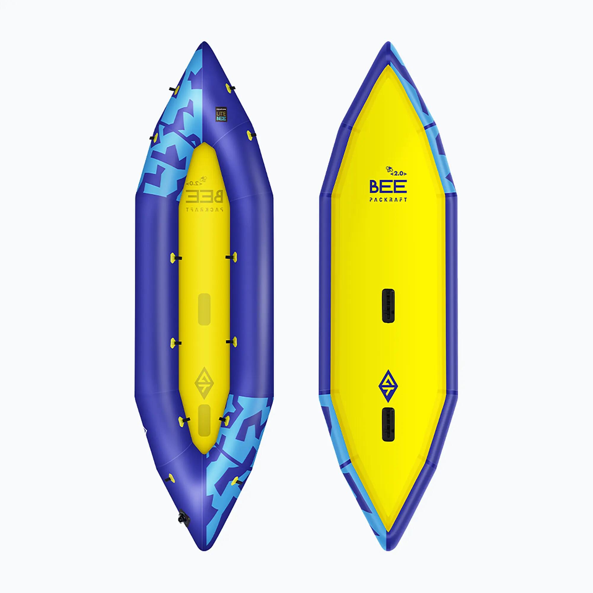 Kajak pompowany 2-osobowy Aquatone Bee Inflatable Pack Raft 11'8" 356 2/7