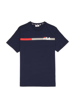 T-shirt à manches courtes homme Fila FAM0428 80010 Noir
