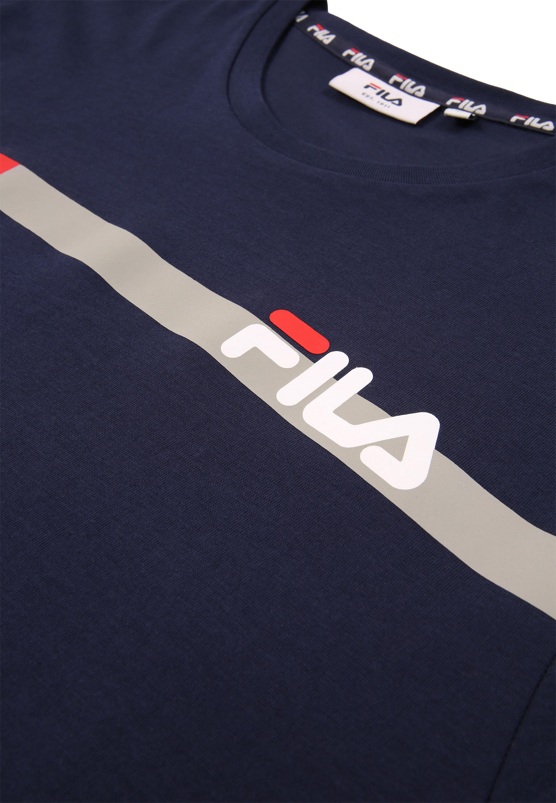 FILA Apparel SIDNEY T-Shirt mit Blockstreifen 3/3