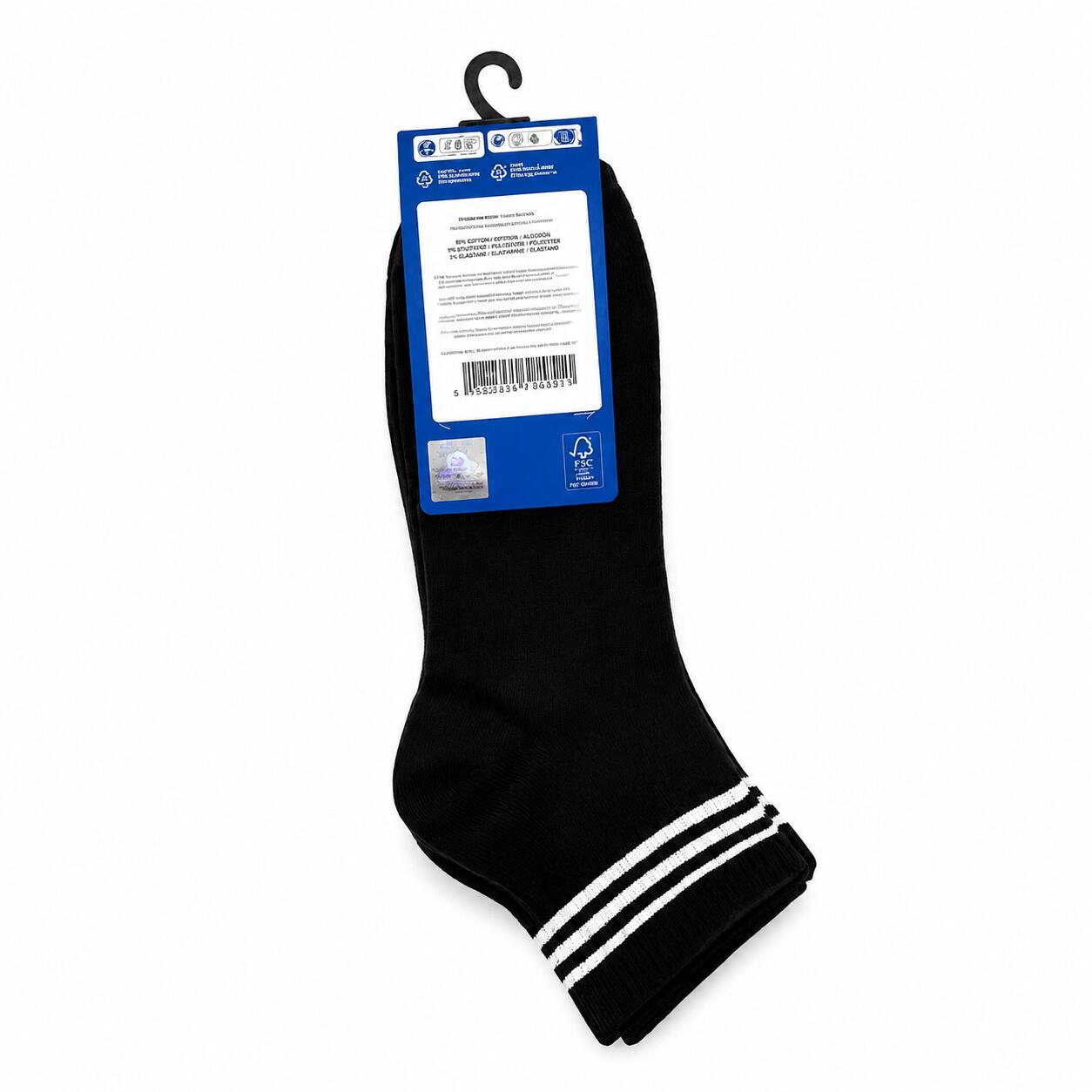 Men’s Crew Socks 3Pack NERO 4/4