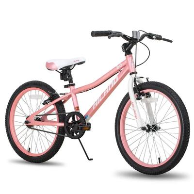 Jongen&meisje fiets kinder mtb 20", enkelversnelling v-rem, 5-10 jaar climber