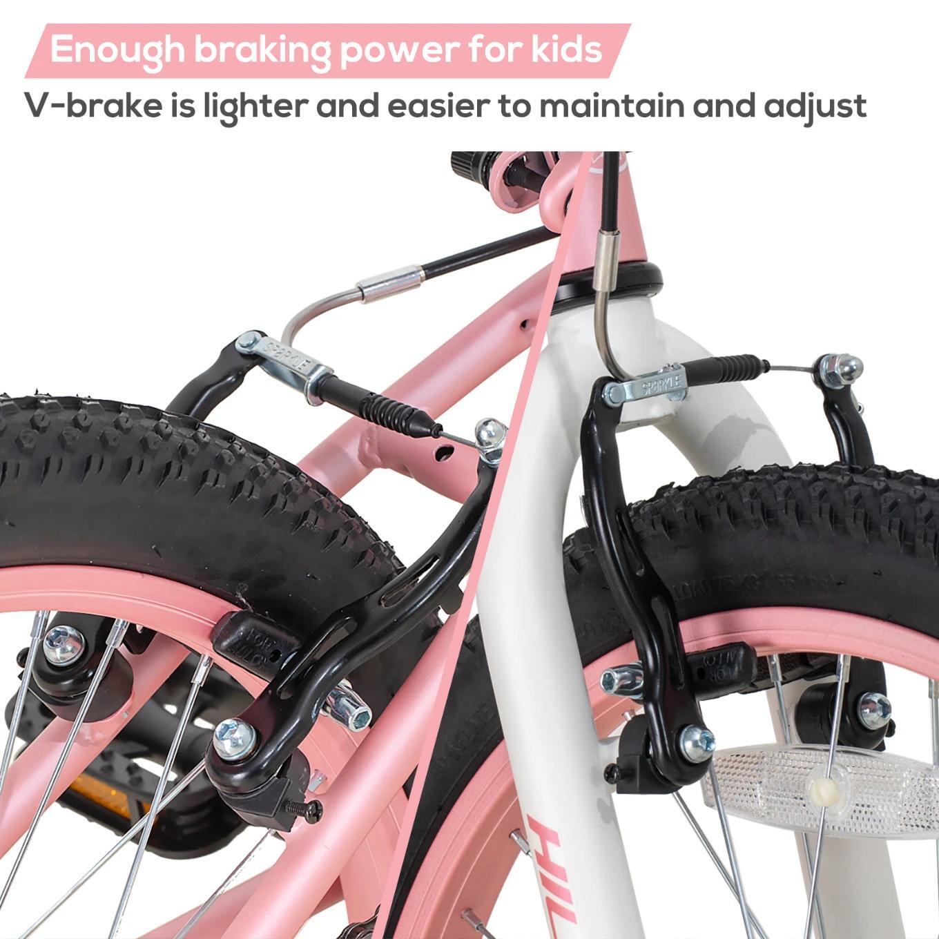 Garçon&fille vélo VTT enfant 20 pouces, monovitesse, frein V, 5-10 ans Climber 5/6