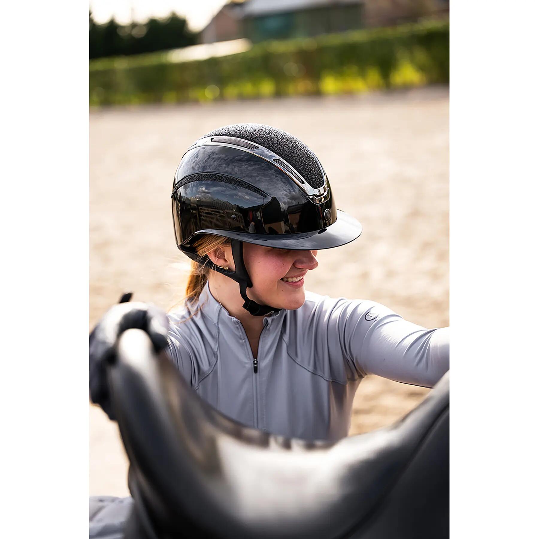 Kask jeździecki BR Equitation Zeta Starlight 3/7