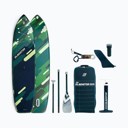 Zestaw deska SUP pompowana Gladiator Fish 12'6
