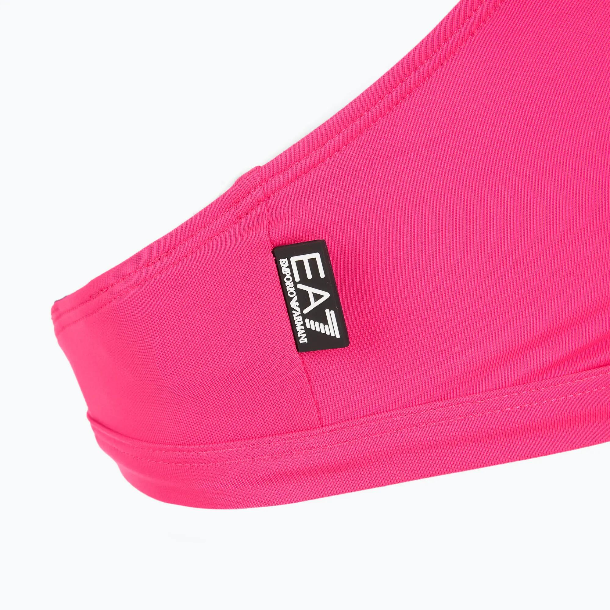 Strój kapielowy dwuczęściowy damski EA7 Emporio Armani Logo Tape Bikini Top 5/7
