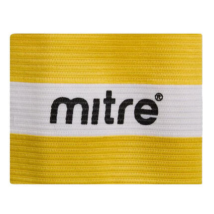 Brassard De Capitaine Motif/style Logo (Jaune / Blanc) S