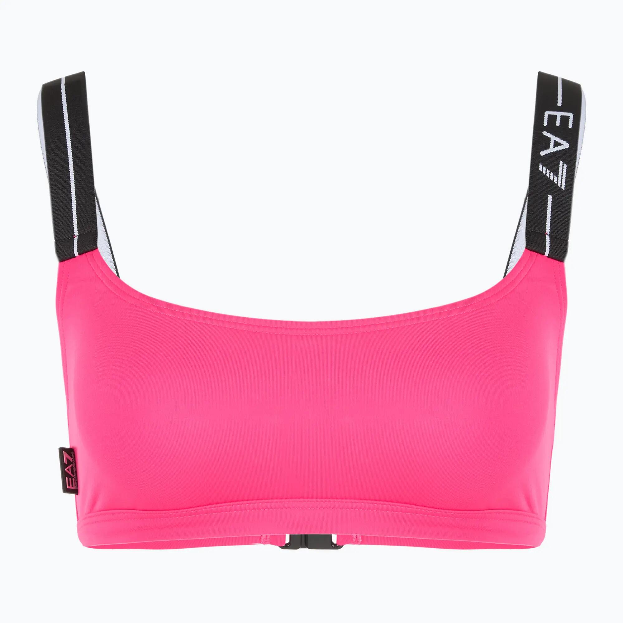 Strój kapielowy dwuczęściowy damski EA7 Emporio Armani Logo Tape Bikini Top 3/7