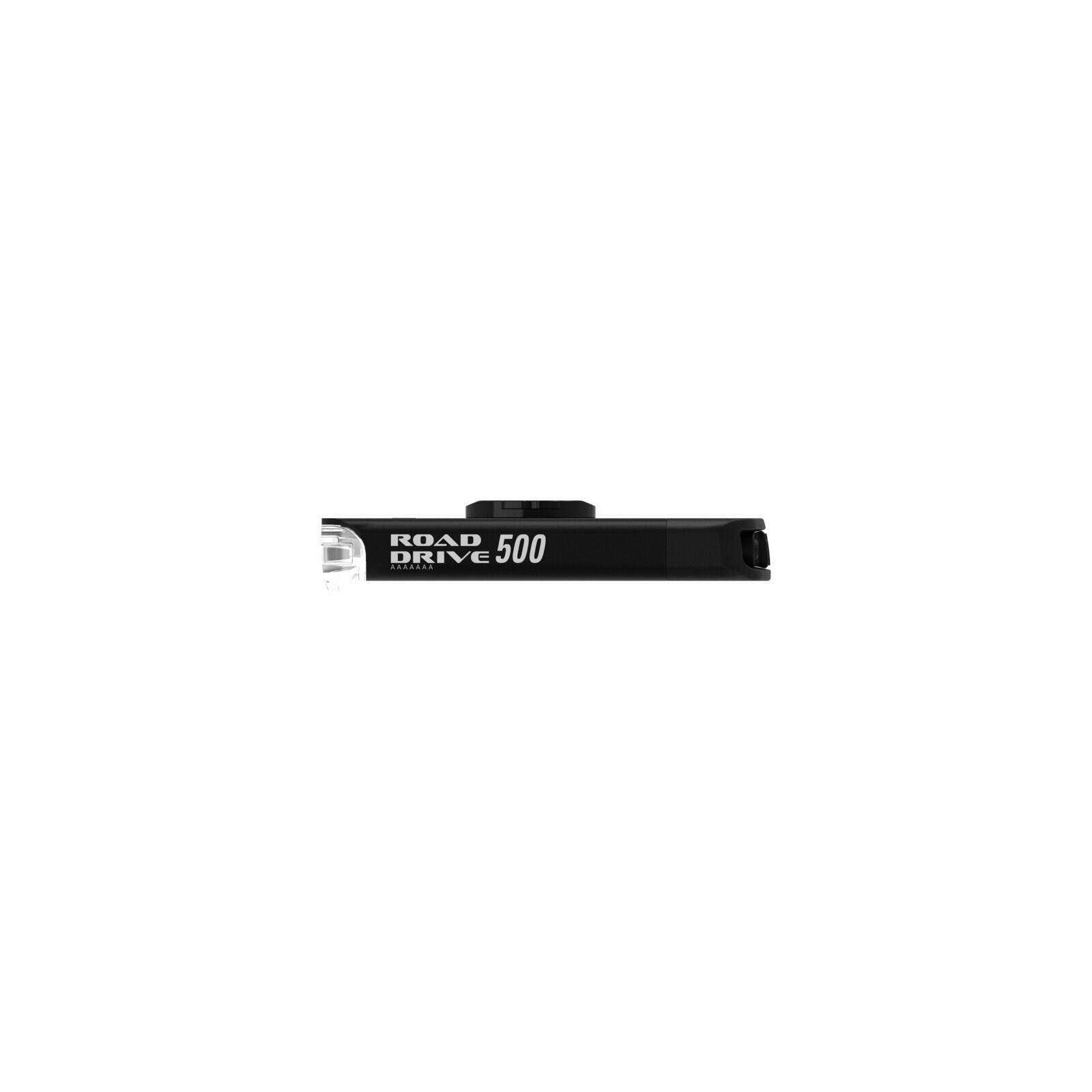 Éclairage vélo Lezyne LED Road Drive 500 Noir avec support pour compteur de vélo 5/6