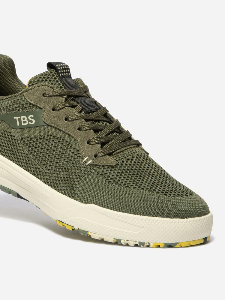 Chaussures - Homme - Tennis toile, lacets - NEOPOLE Vert 2/7