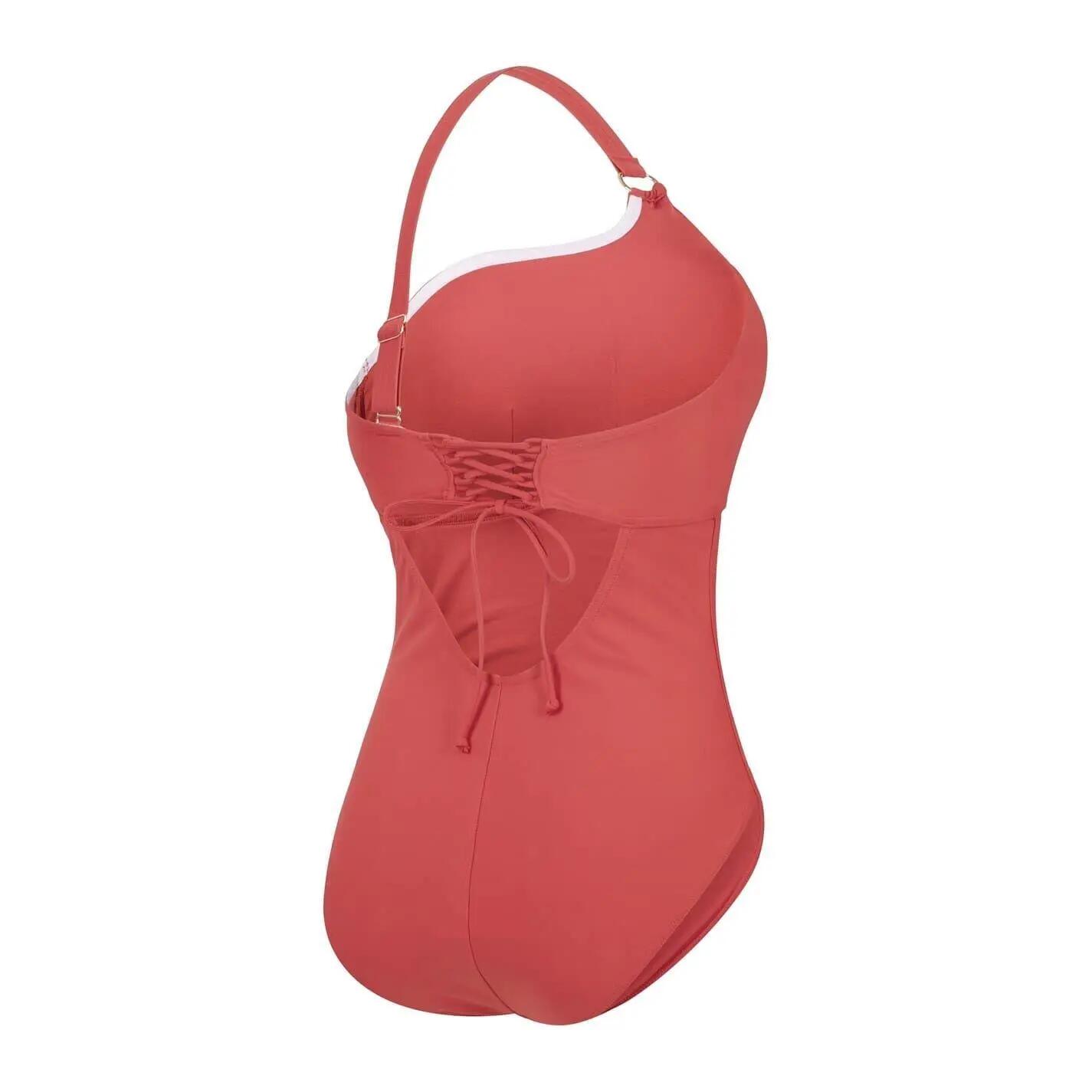 Badeanzug für Damen Braun 3/5