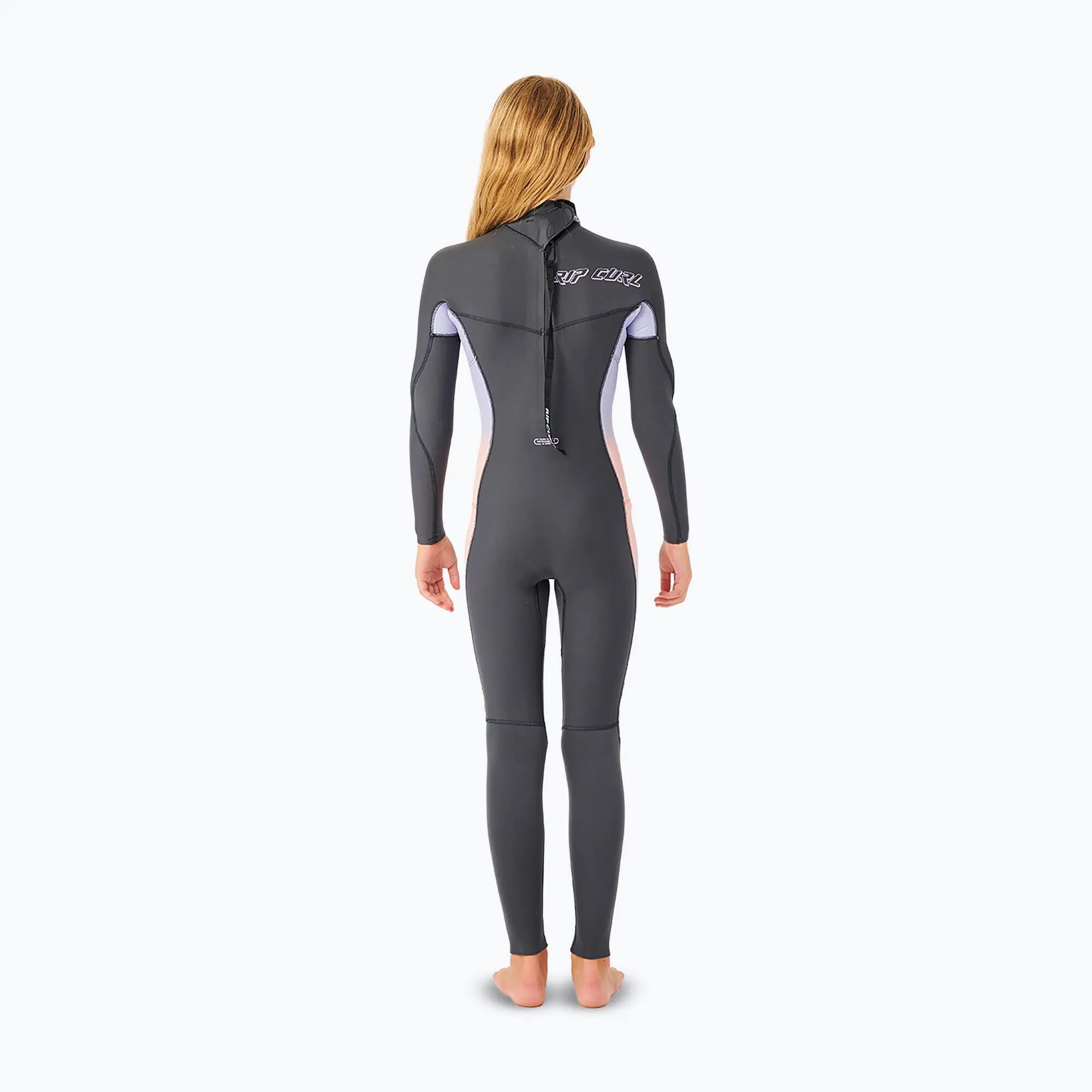 Pianka do pływania dziecięca Rip Curl Dawn Patrol Back Zip 4/3mm GB Jr 2/4