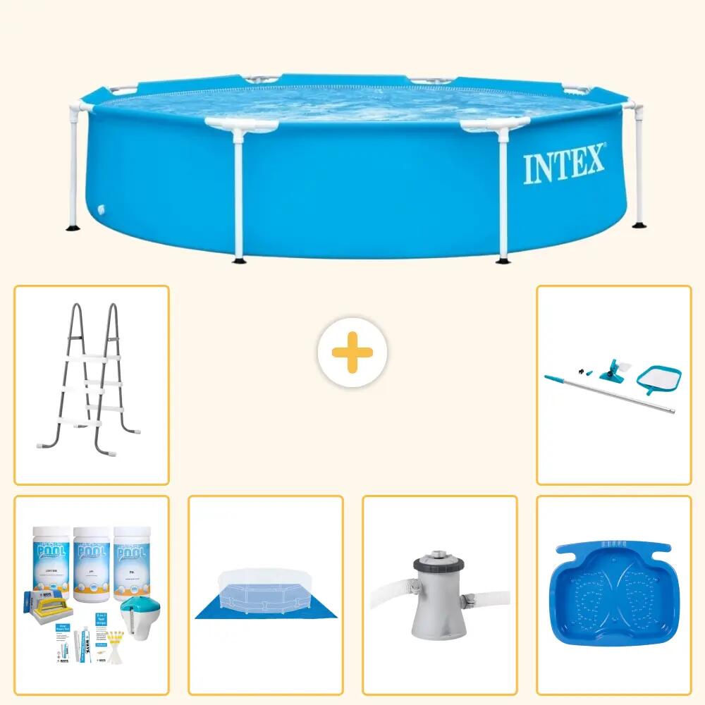 Piscine Tubulaire Ronde - 244x51 cm - 7-pièces  S20991 1/7