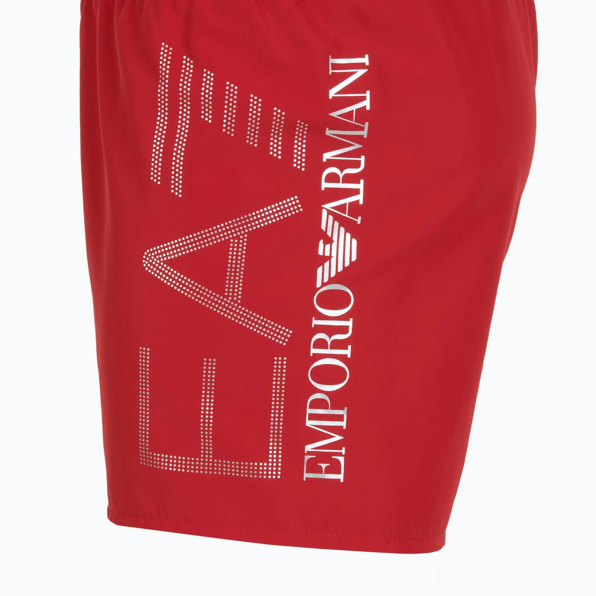 Szorty kąpielowe męskie EA7 Emporio Armani Swim Trunks With Oversized Logo 3/4