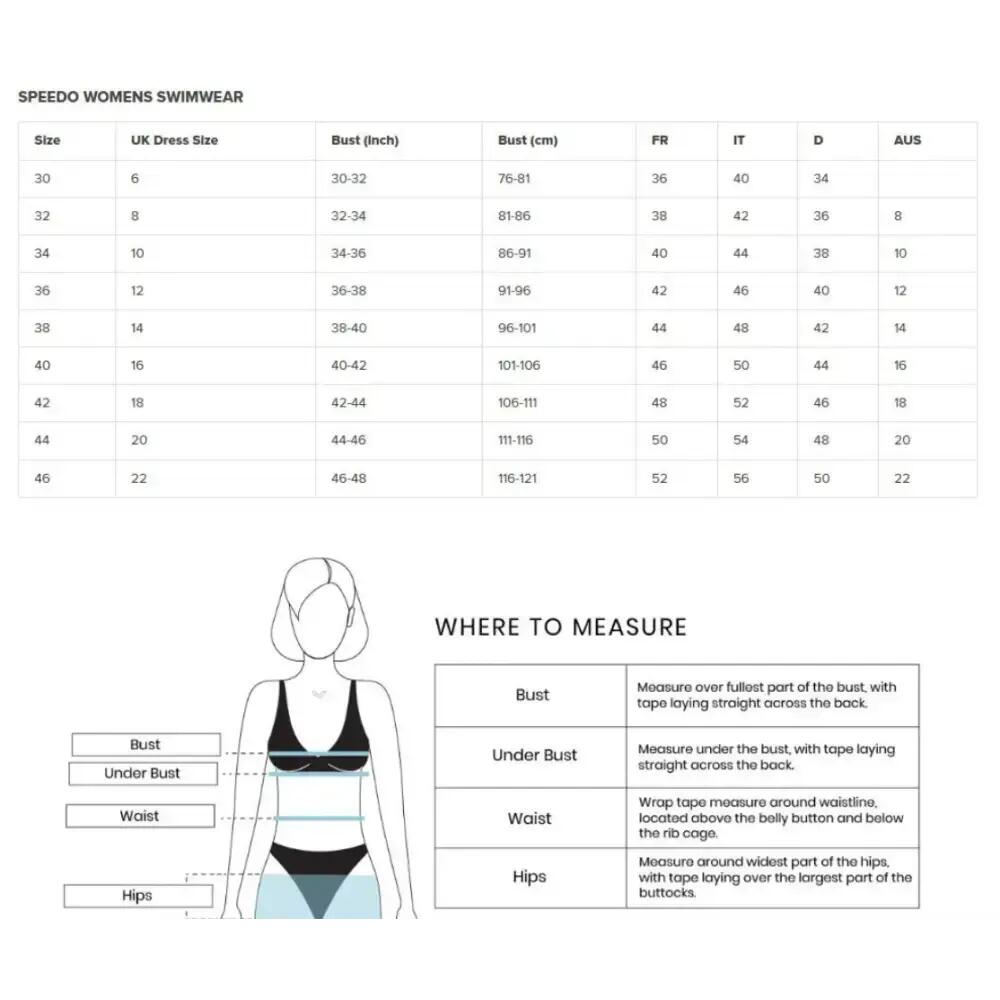 Speedo Vormgevend Aquanite-zwempak - Marineblauw 5/5