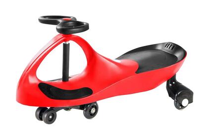 Draisienne - mixte - sans pédale, 120 kg - twistcar - rouge