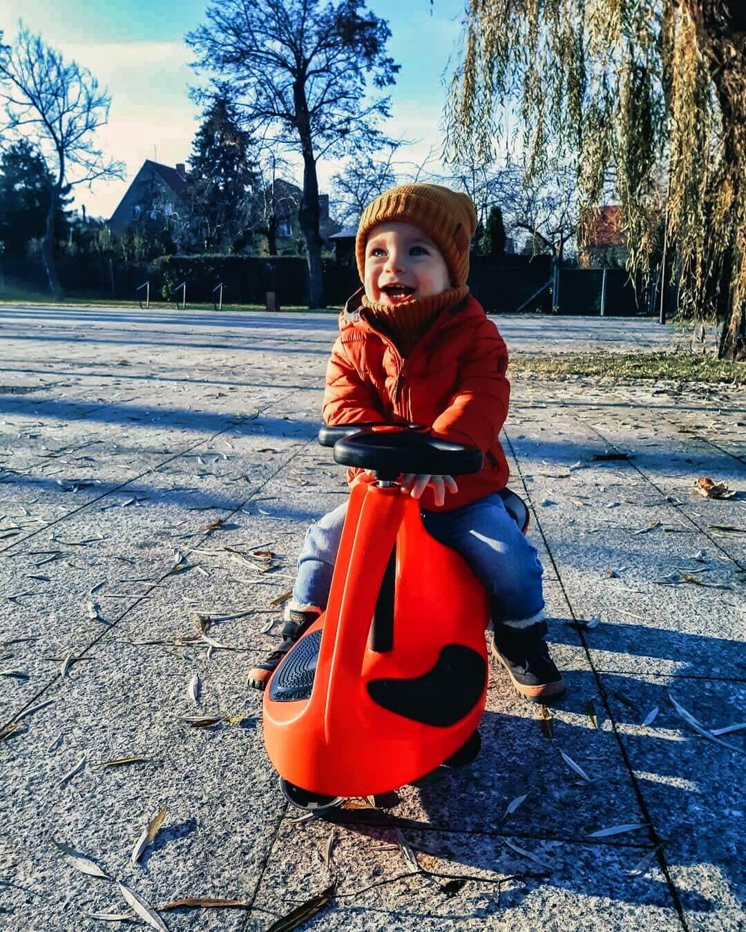 Draisienne - mixte - sans pédale, 120 kg - twistcar - rouge 7/9