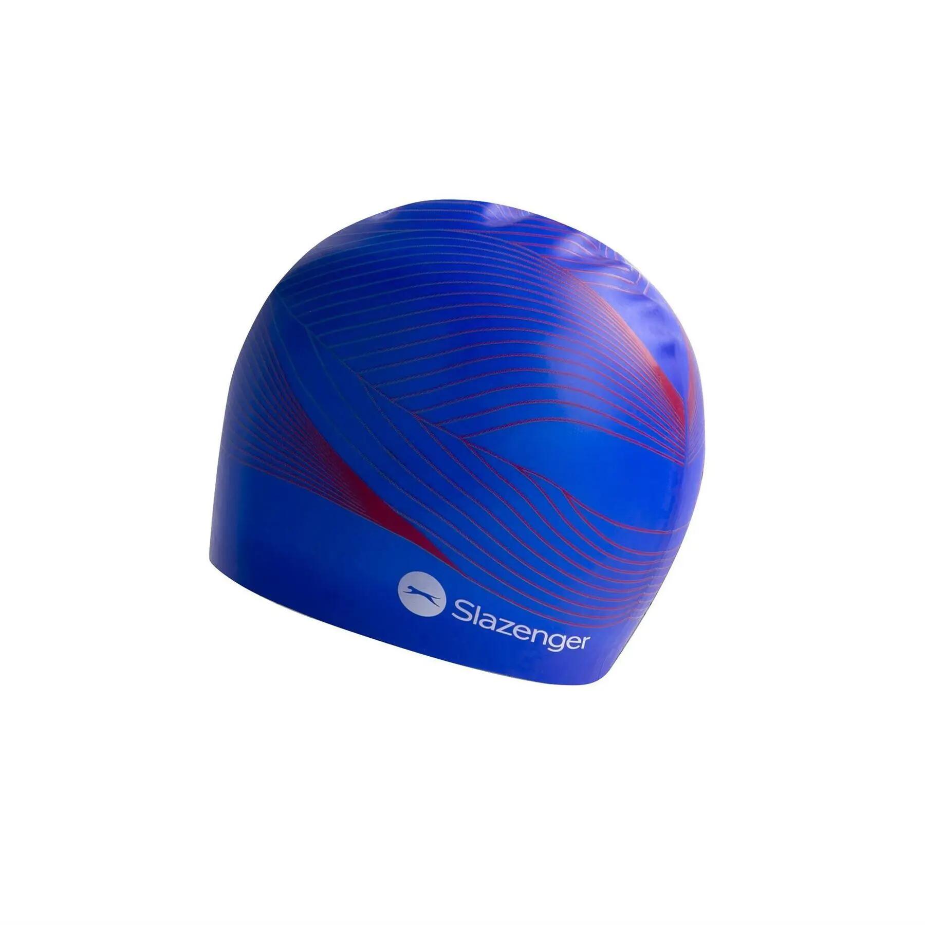 Cuffia Da Nuoto Logo Bambini Slazenger Blu Stampa 3/5