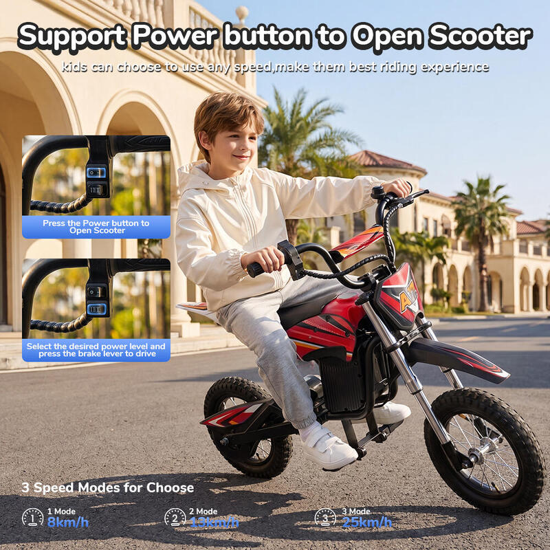 iScooter A12 Motocicletă electrică pentru copii
