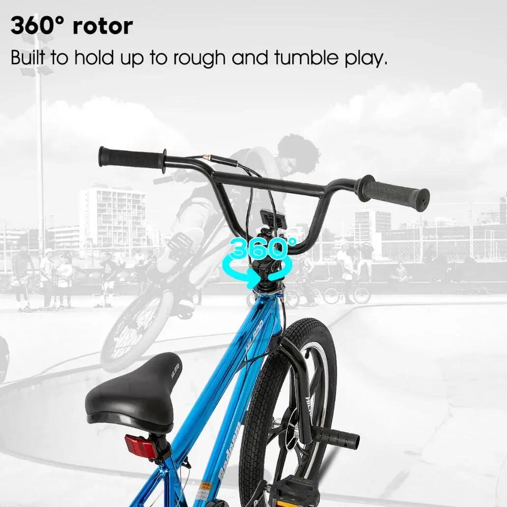 Niños BMX 5-Radios 360° Rotor 4 Pegs Monomarcha 2/6