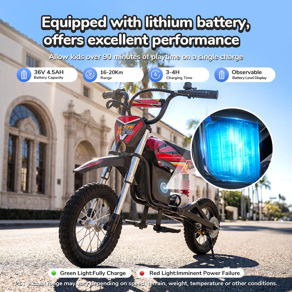 Moto électrique enfant iScooter A12 6/15