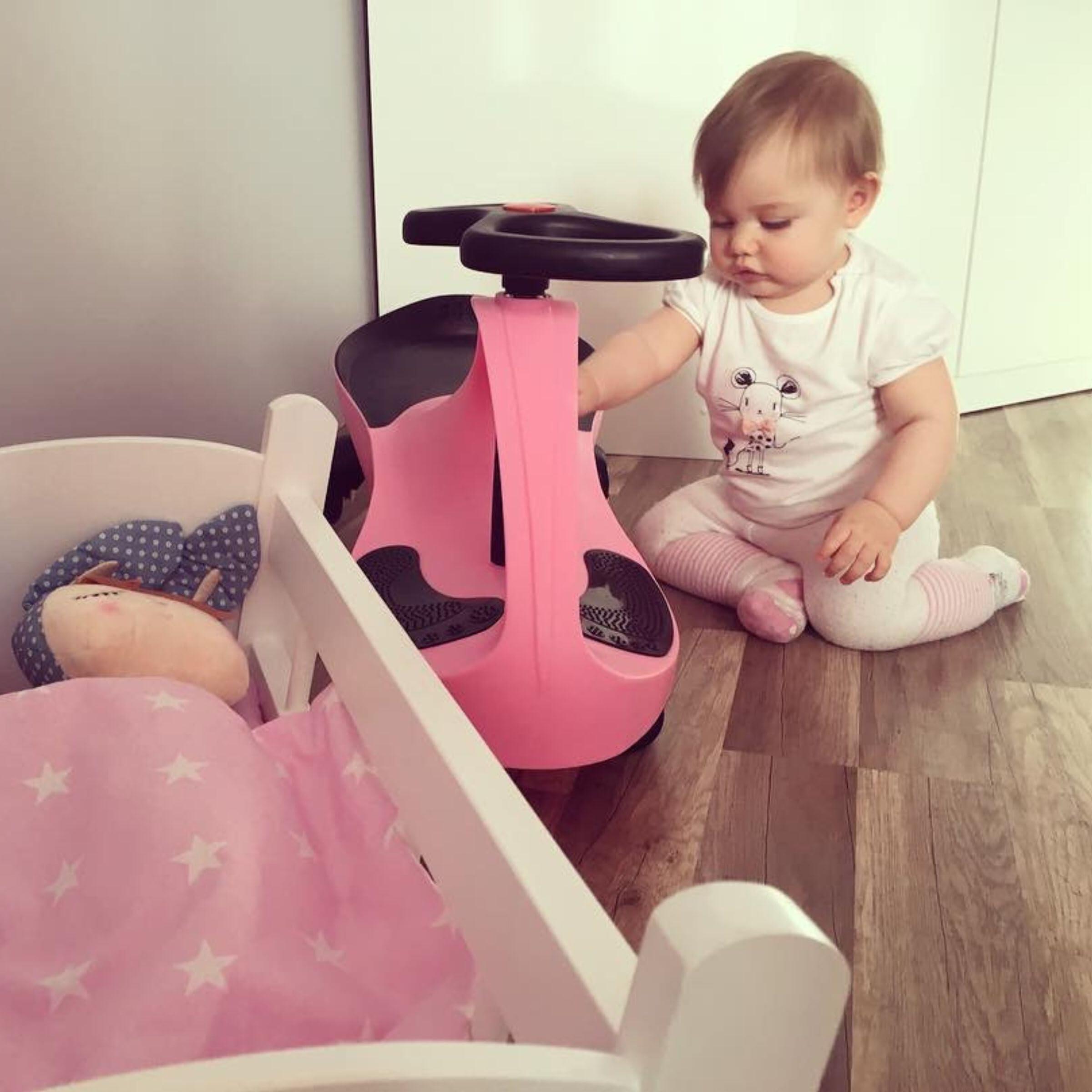 Bicicletta senza pedali - TwistCar - rosa 2/9