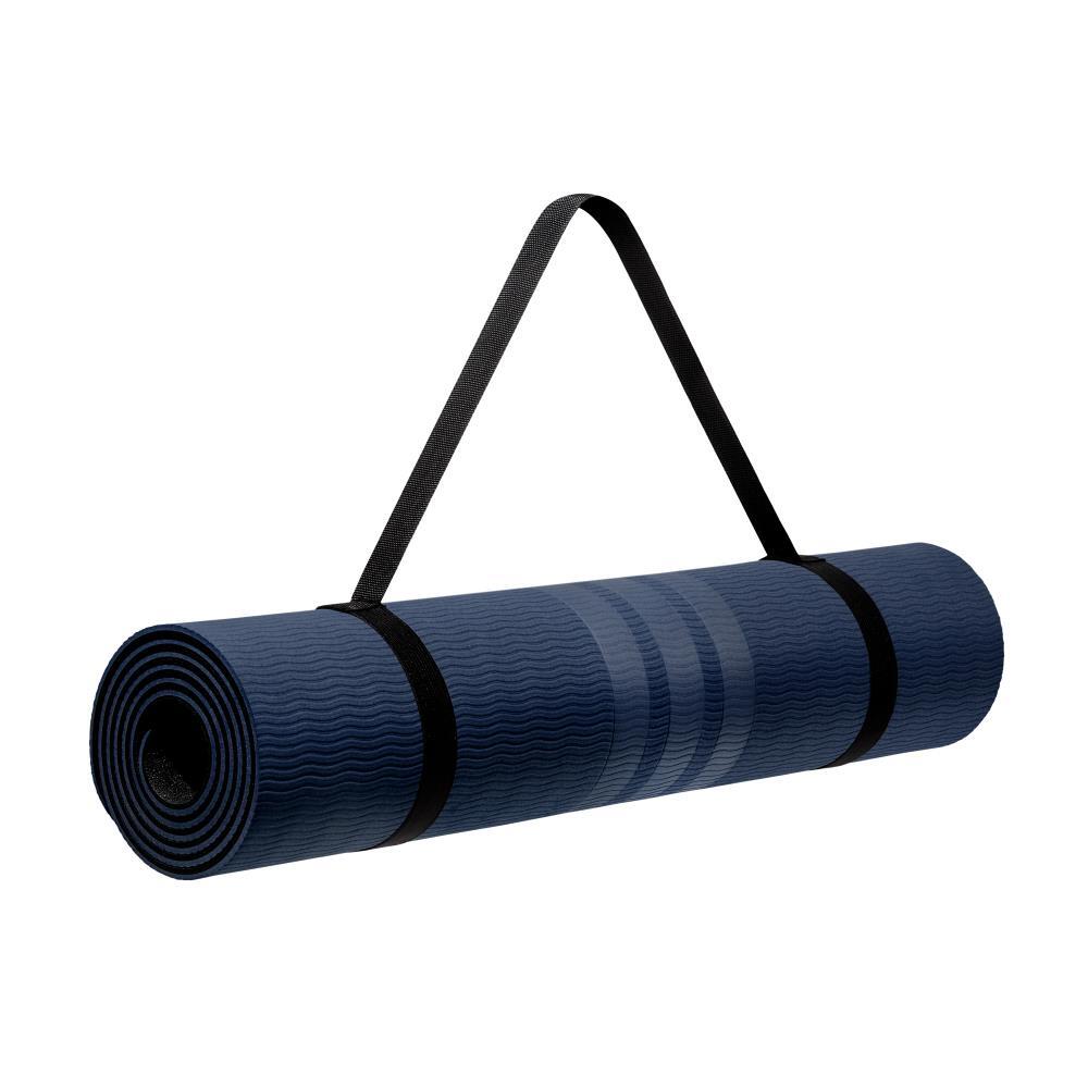 Adidas - Double Sided Yoga Mat - 6mm - Dark Blue 5/8
