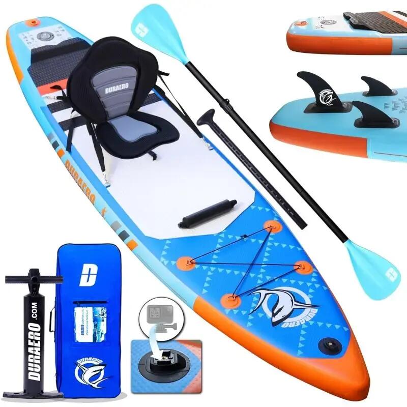 DURAERO 2-in-1 SUP/kayak 330x76x15 cm, 150 kg, Blue