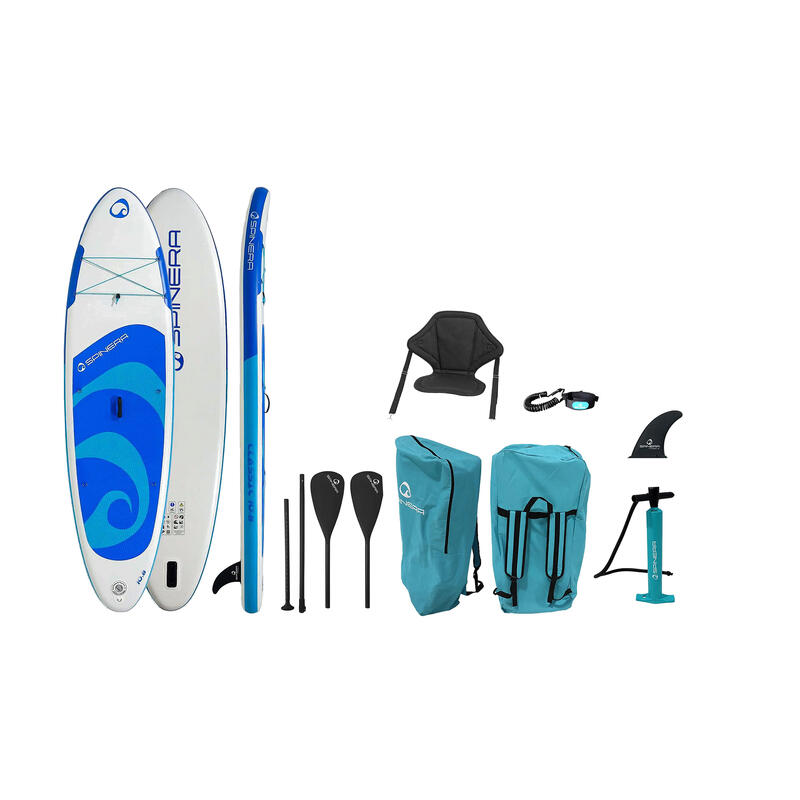 Set placă SUP gonflabilă SPINERA Classic 10'8" Pack 3