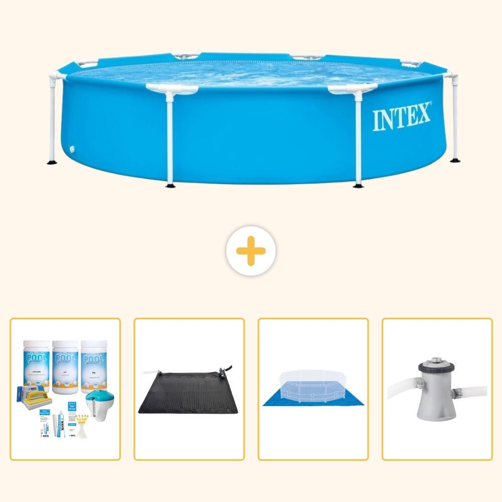 Piscine Tubulaire Ronde - 244x51 cm - 5-pièces  S20986 1/7