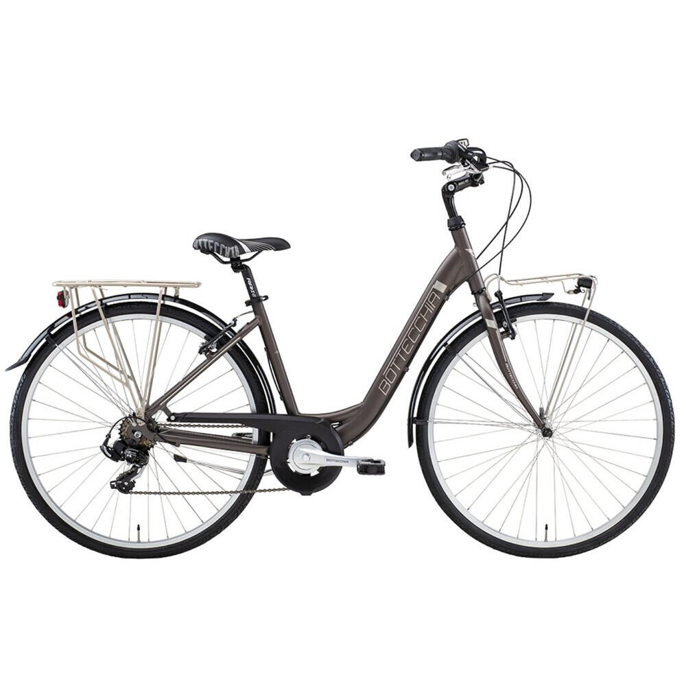 Bicicletă trekking Bottecchia 212 28 inch gri închis 44