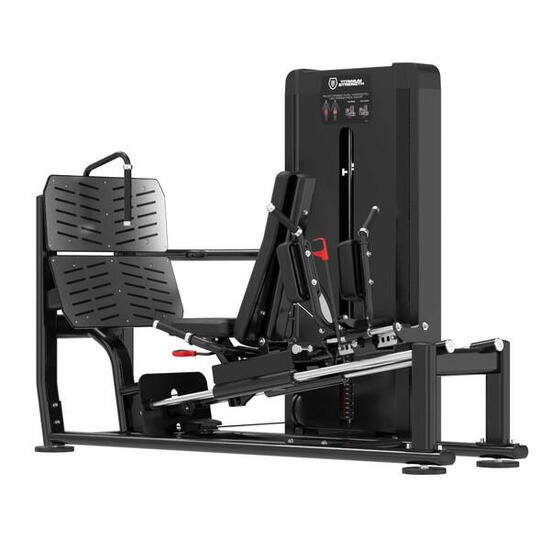 Selektierte Dual-Beinpresse / Hack