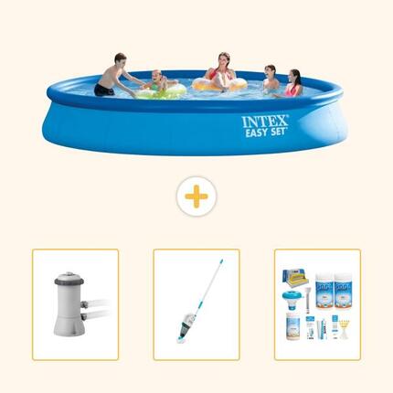 Piscine Easy Set Ronde - 457x84 cm - 4-pièces S22426
