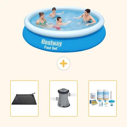 BESTWAY Piscina Bestway Fast Set Redonda - 244x61 cm - 4-piezas S22623