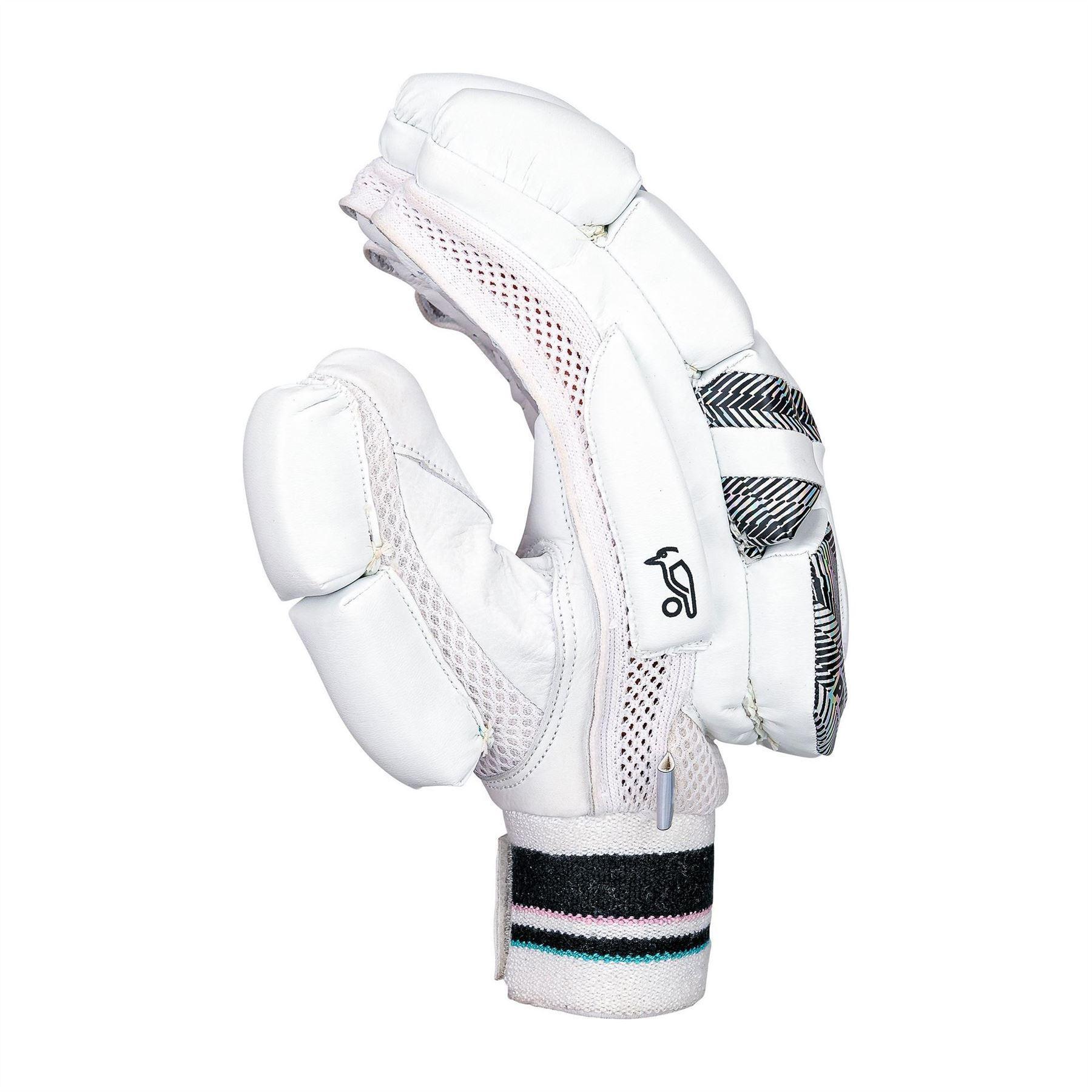 Bambini Prism 750 Pelle Guanto Da Battuta Per Mano Destra Kookaburra Bianco 3/4