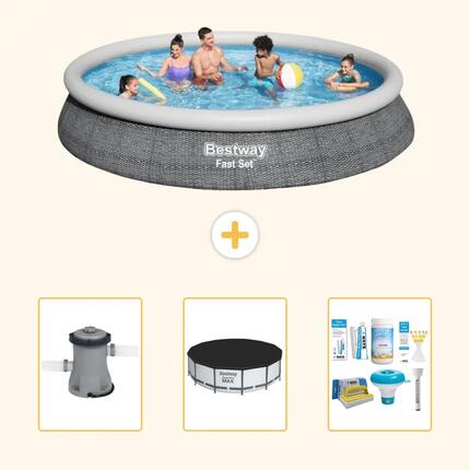 Bestway Fast Set Ronde - 457x84 cm - 4-pièces S22677