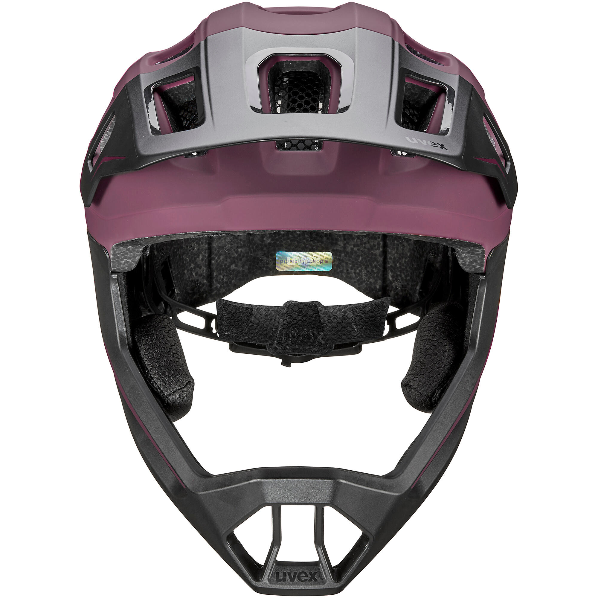 Kask rowerowy dziecięcy UVEX React jr. fullface 4/6