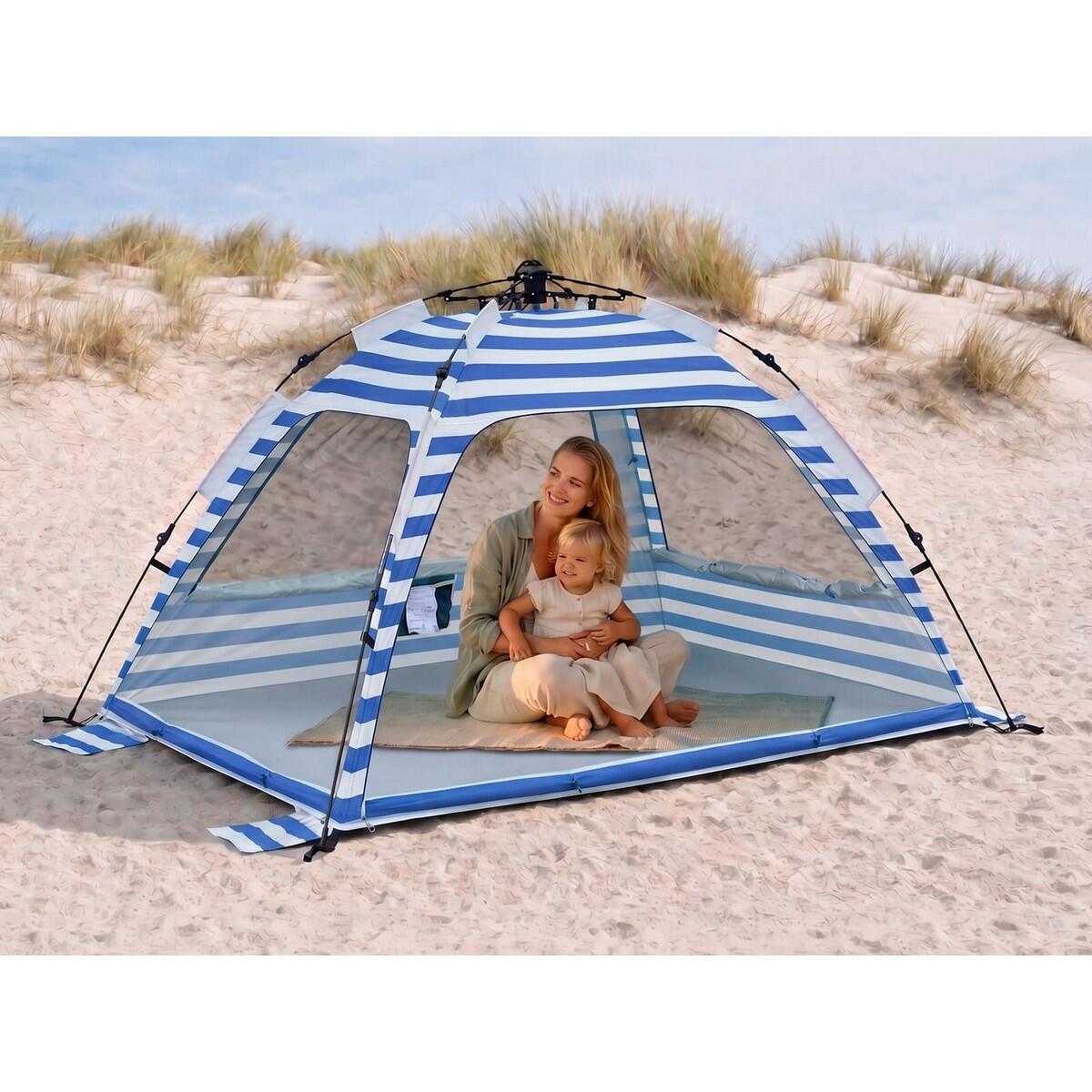 Strandtent Skugga Quick-Start - Schuiltent - Zonnescherm - UV-bescherming 80+ 2/13