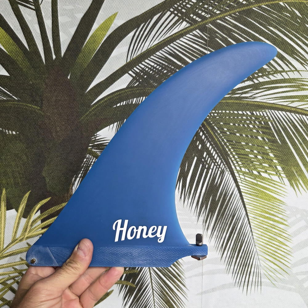 Quilla Honey Raked Single Fin 9 Blue 2/2
