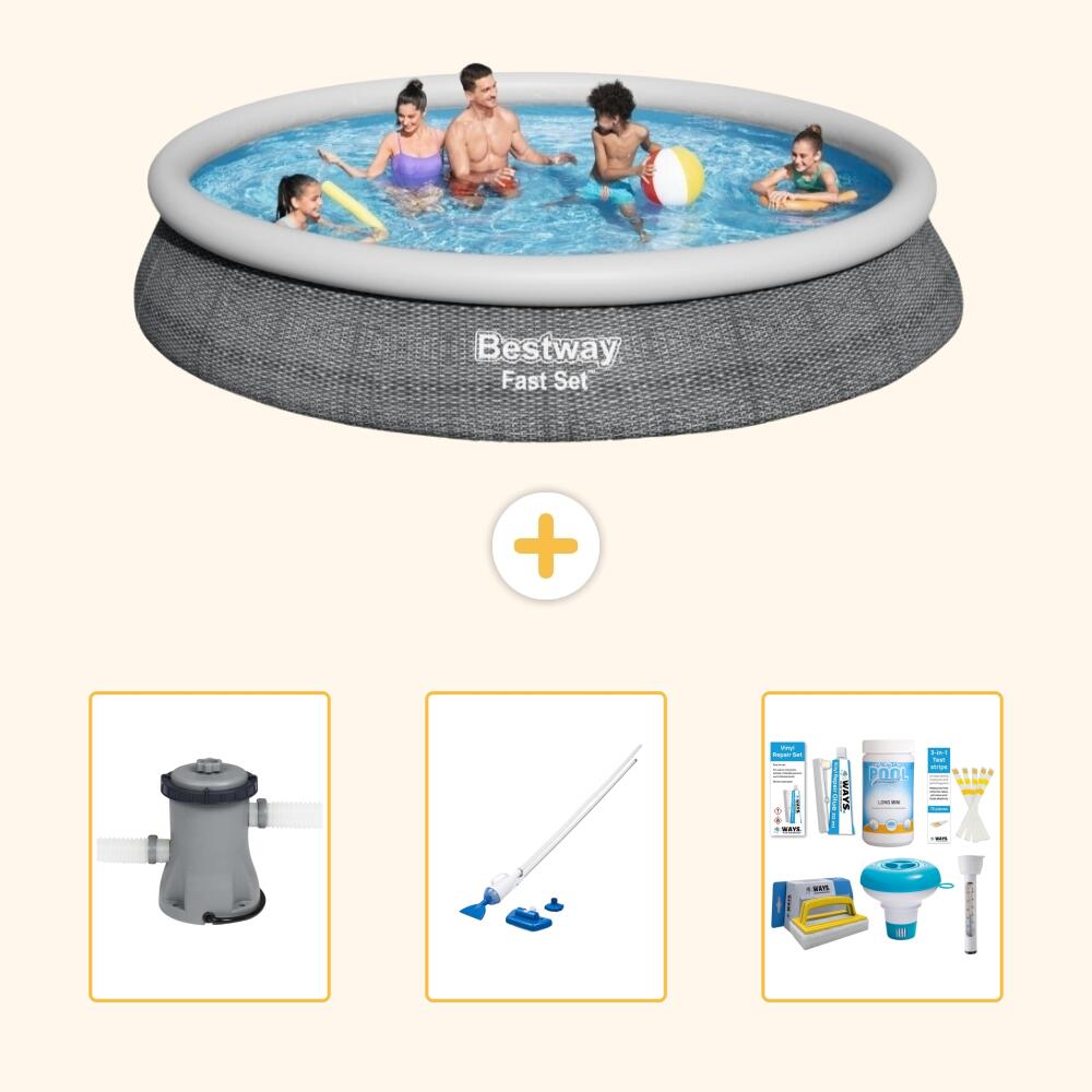 Bestway Fast Set Ronde - 457x84 cm - 4-pièces  S22679 1/7