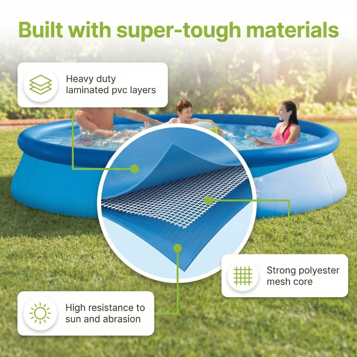 Easy Set Pool Rund - 366x76 cm - 4-teilig  S22415 6/7