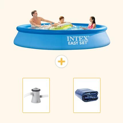 Piscine Easy Set Ronde - 305x61 cm - 3-pièces S21311