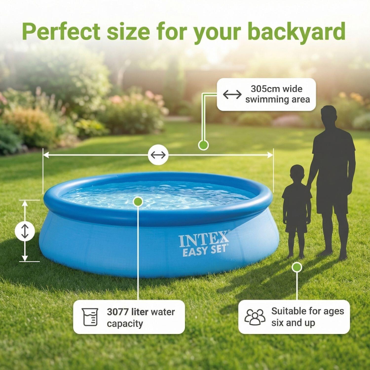 Piscine Easy Set Ronde - 305x61 cm - 4-pièces  S22405 6/7