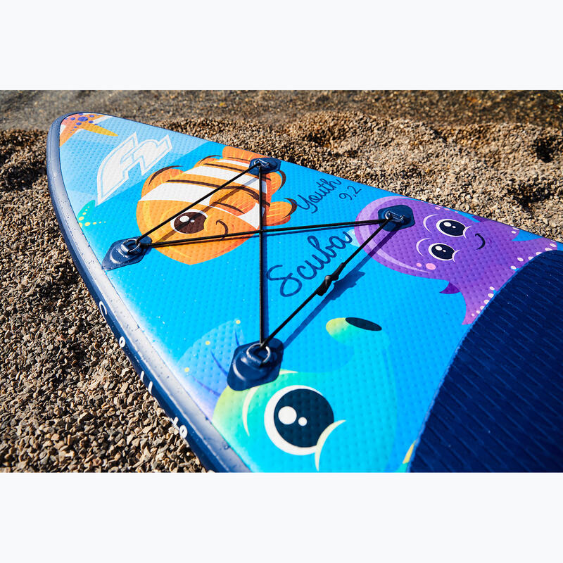 Set placă SUP gonflabilă pentru copii F2 Scuba Youth 9'2"