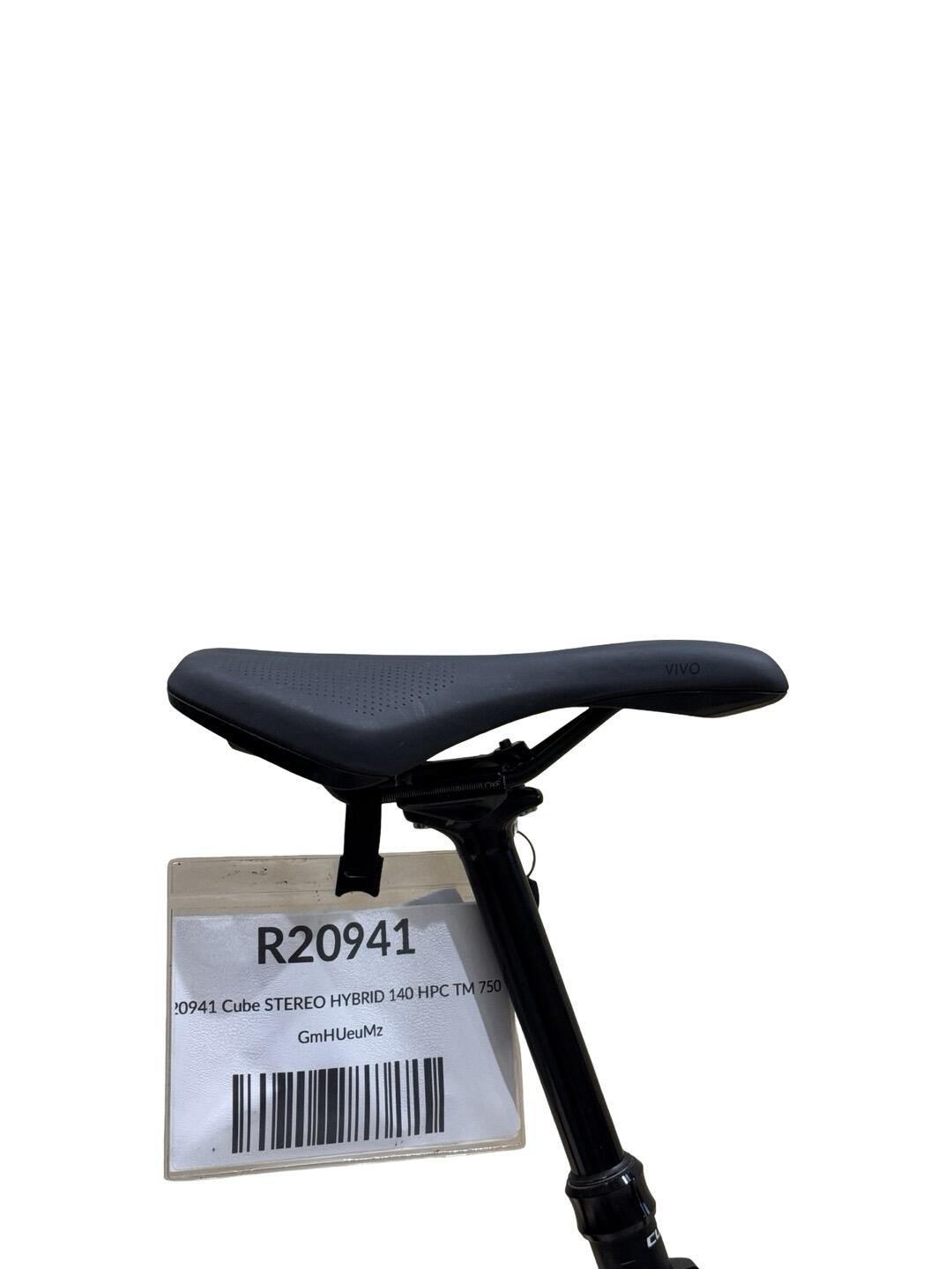 Ricondizionata -E-Mountain bike Cube Stereo Hybrid 140 HPC TM - Stato eccellente 8/14