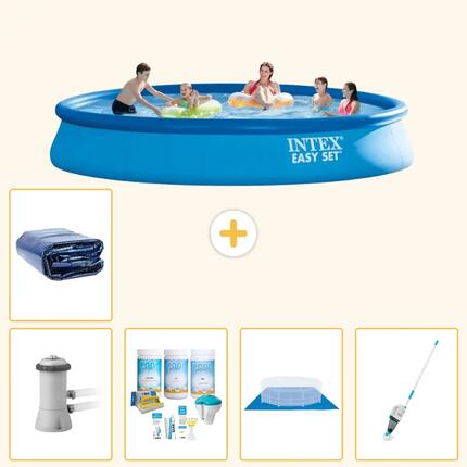 Piscine Easy Set Ronde - 457x84 cm - 6-pièces S20283