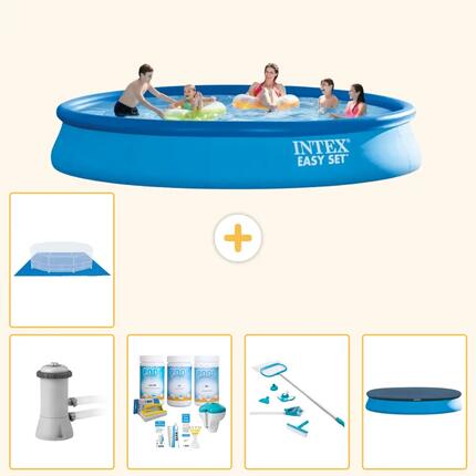 Piscine Easy Set Ronde - 457x84 cm - 6-pièces S20272