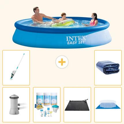 Easy Set Zwembad Rond - 366x76 cm - 7-delig S20239