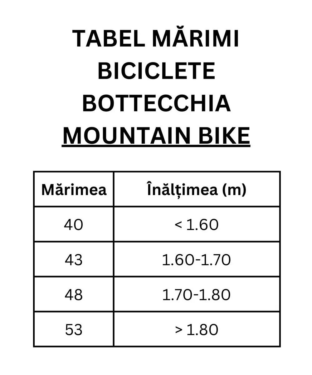 Bicicletă MTB Bottecchia 107 27.5 inch alb/turcoaz 48 2/2