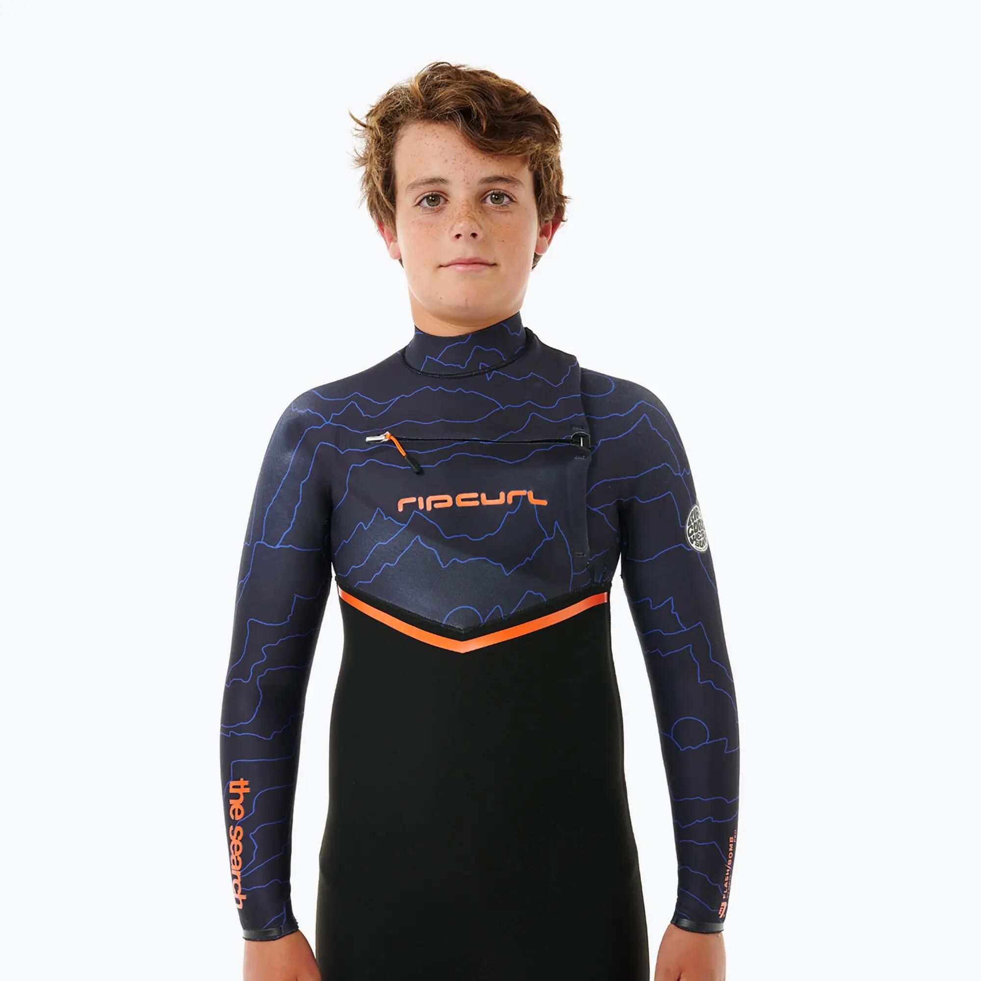 Pianka do pływania dziecięca Rip Curl Flashbomb 4/3 mm Chest Zip 4/5