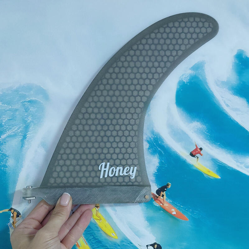 Quilla Honey Classic Single Fin 9 Smoke 2/2